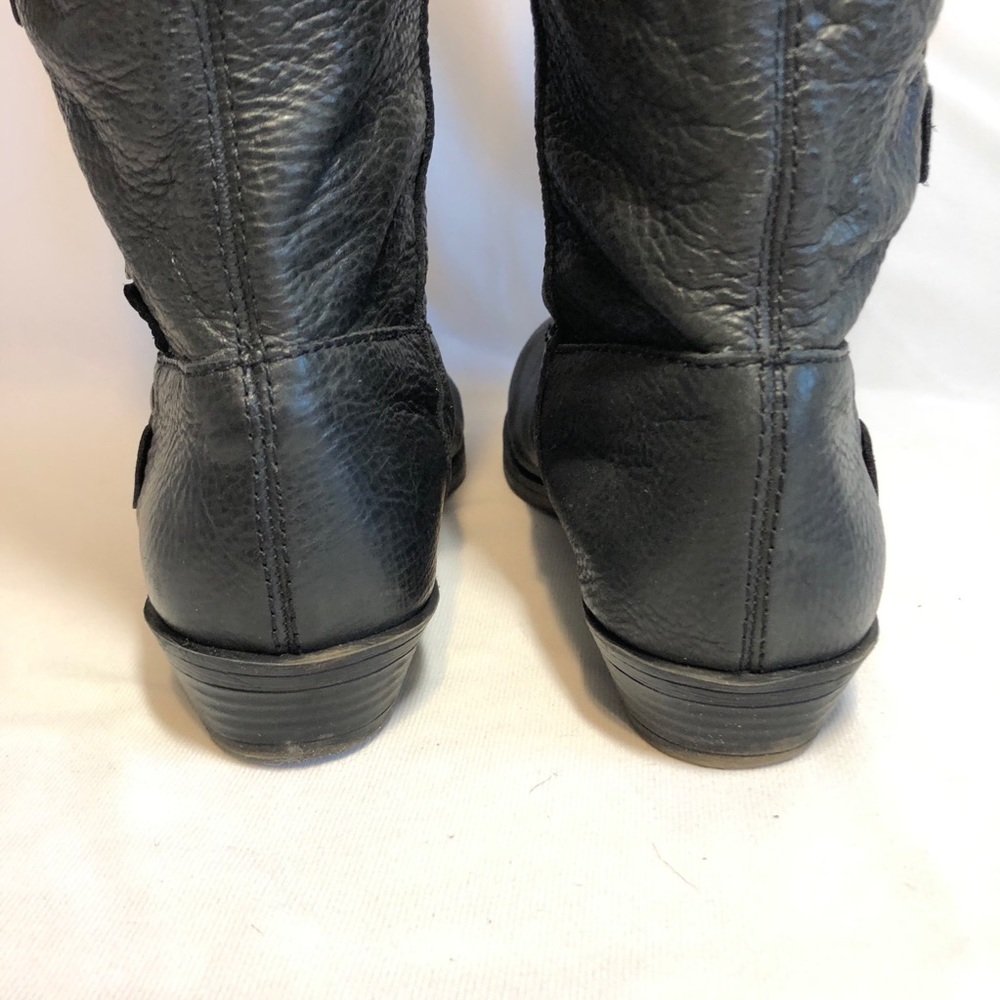 Nine West Graphite Leather Boots - Picture 6 of 10
